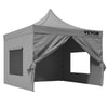 Vevor Pop-Up Canopy Gazebo Tent 10' x 10' Removable Sidewall with Bag UV Resistant Waterproof New