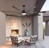Vevor Ceiling Fan 84" with LED Light 6-Speed Remote Reversible DC Motor Indoor/Outdoor New