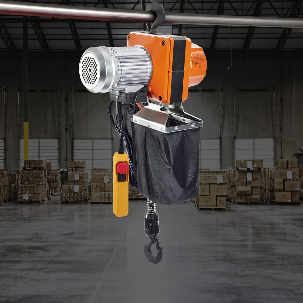 Vevor Electric Hoist 2200 lbs Capacity G100 Chain 10' Lift Height 120V Single Phase 10' Wired Remote New