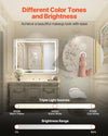 Vevor LED Bathroom Mirror 36" x 48" Anti-Fog and Dimmable Lighting New