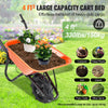 Vevor Electric Wheelbarrow Cart 4 Cu. Ft. 500W Single Wheel 330 Lbs Capacity New