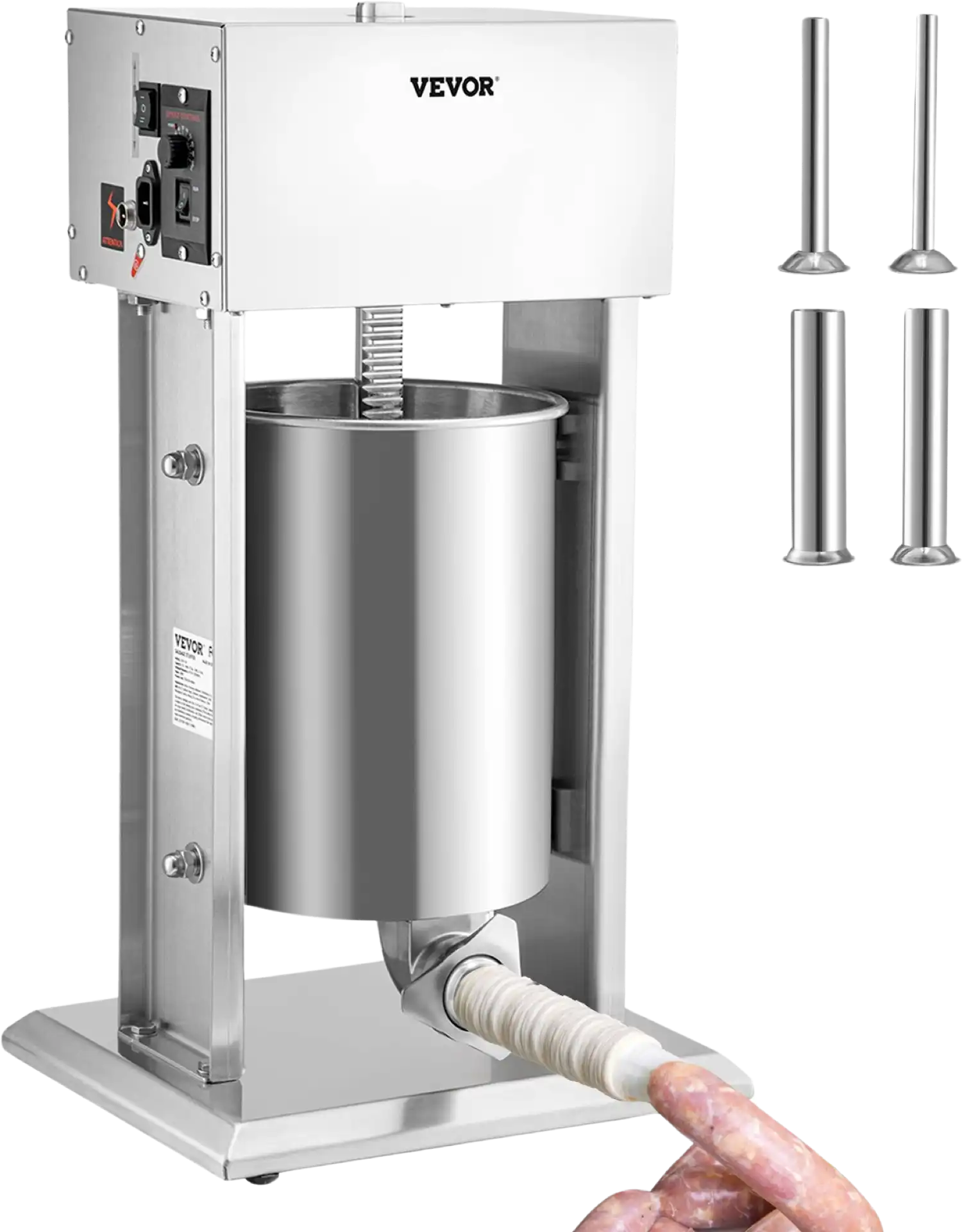 Vevor Electric Sausage Stuffer 2.64 Gal Variable Speed Stainless Steel New