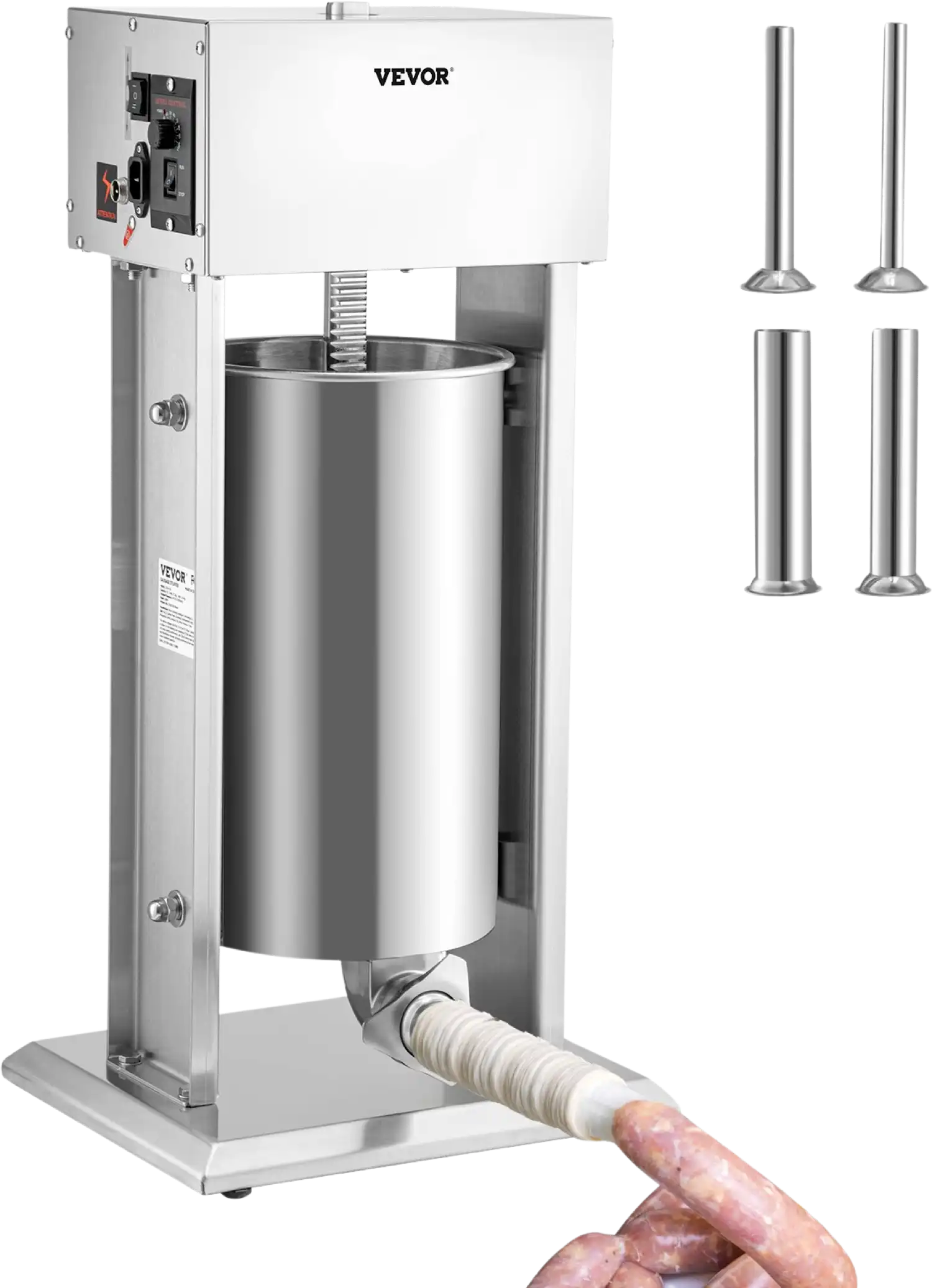 Vevor Electric Sausage Stuffer 4 Gal Variable Speed Stainless Steel New
