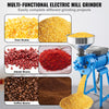 Vevor Grain Mill Electric 1500W 110V Grinder with Funnel Dry and Wet Grinder Adjustable Thickness New