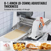 Vevor Commercial Electric Dough Sheeter 15.7" Pastry Roller with Adjustable Thickness New