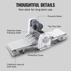 Vevor Commercial Electric Dough Sheeter 15.7" Pastry Roller with Adjustable Thickness New