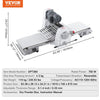 Vevor Commercial Electric Dough Sheeter 15.7" Pastry Roller with Adjustable Thickness New