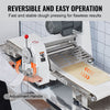 Vevor Commercial Dough Sheeter 19.7" Electric Foldable Adjustable Thickness Stainless Steel New