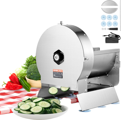 Vevor Vegetable Slicer Electric and Manual Convertible 0-0.5