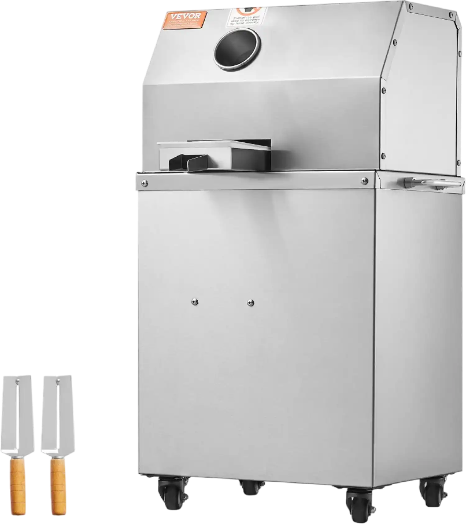 Vevor Electric Sugar Cane Juicer 800W with 3 Stainless Steel Rollers and Large Inlet New