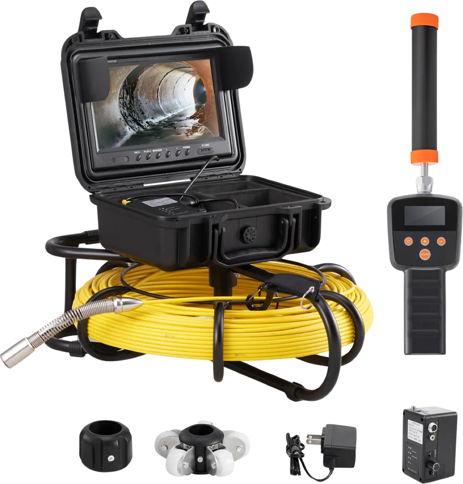 Vevor Sewer Camera 165' 50M or 300' 91.5M Pipeline Inspection 9