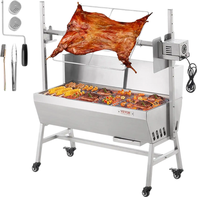 Vevor Spit Rotisserie BBQ Grill 37