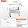 Vevor Spit Rotisserie BBQ Grill 37" 135 Lbs Capacity 42W Electric Roaster with Windscreen New