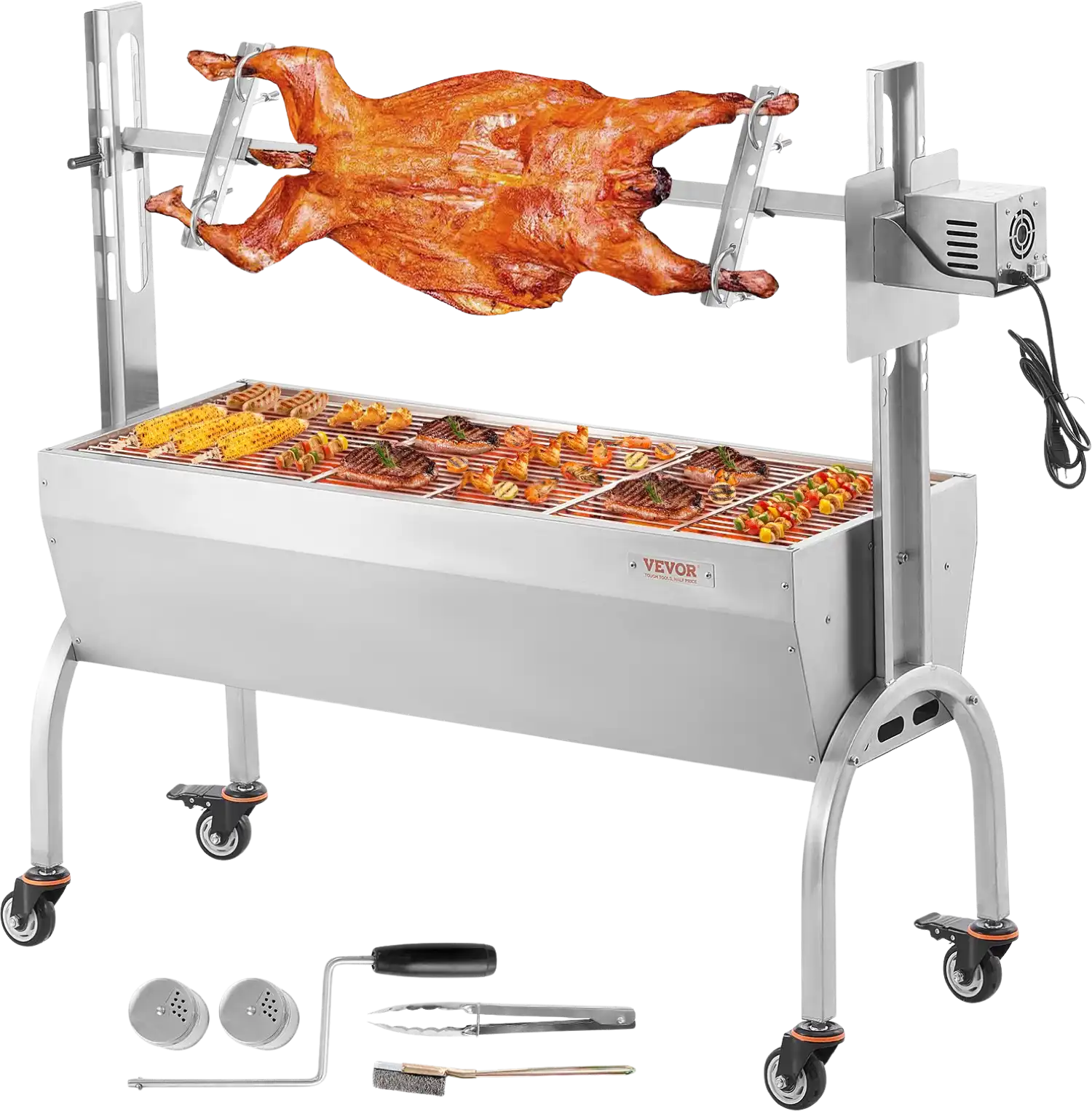 Vevor Spit Rotisserie BBQ Grill 46.6