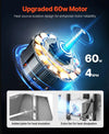 Vevor Spit Rotisserie BBQ Grill 56" 286 Lbs Capacity 60W Electric Roaster with Hooded Cover New