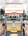 Vevor Automatic Electric Tortilla Maker 4" and 6" Molds Adjustable Thickness New