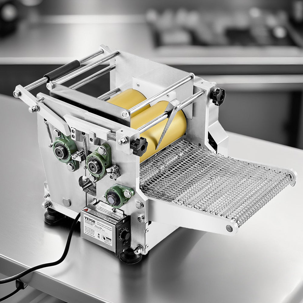 Vevor Electric Tortilla Maker 5.5" Automatic Press Stainless Steel Adjustable Thickness 1400 per Hour New