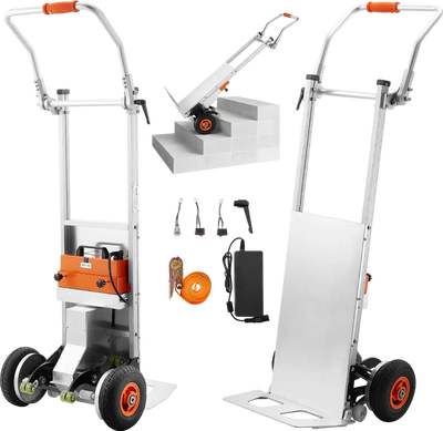 Vevor Electric Dolly 440 Lbs Stair Climbing System 400W Dual Speed with Adjustable Folding Handle New