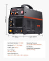 Vevor 3-in-1 Plasma Cutter and Welder Combo CT-520E TIG/MMA 110/220V New