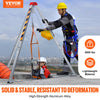 Vevor Confined Space Tripod Kit 2600 Lbs. Winch 8' Legs 98' Cable 32.8' Fall Arrester Harness Blower and Gas Detector New