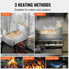 Vevor Maple Syrup Evaporator Pan Stainless Steel with Valves and Thermometer New