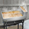 Vevor Maple Syrup Evaporator Pan 47 Gal Capacity Stainless Steel with Valves and Thermometer New