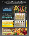 Vevor Commercial Beverage Refrigerator 8.1 Cu. Ft. Glass Door LED Lighting and Adjustable Shelves New