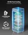 Vevor Commercial Beverage Refrigerator 12.2 Cu. Ft. Glass Door LED Lighting and Adjustable Shelves New