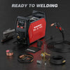 Arccaptain MIG165 Pro Welder 6-in-1 Gas/Gasless MIG Dual Voltage 120/240V New