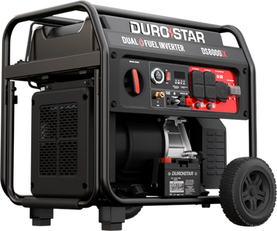 DuroStar DS8000iX Generator 6500W/8000W Dual Fuel Gas Propane Inverter Low THD CO Alert Remote Start New