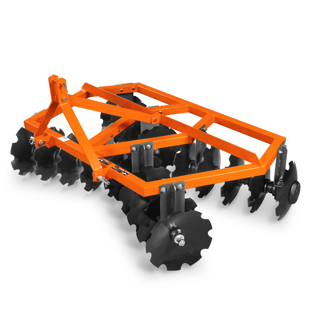 72" Tractor Notched Disc Harrow Disc Plow 3 Point Hitch,  DH72
