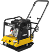 5.8 HP Vibratory Plate Compactor with Wheel Kit, 3600 lb Centrifugal Force for Soil, Gravel, Asphalt and Paver Base, PC90Z