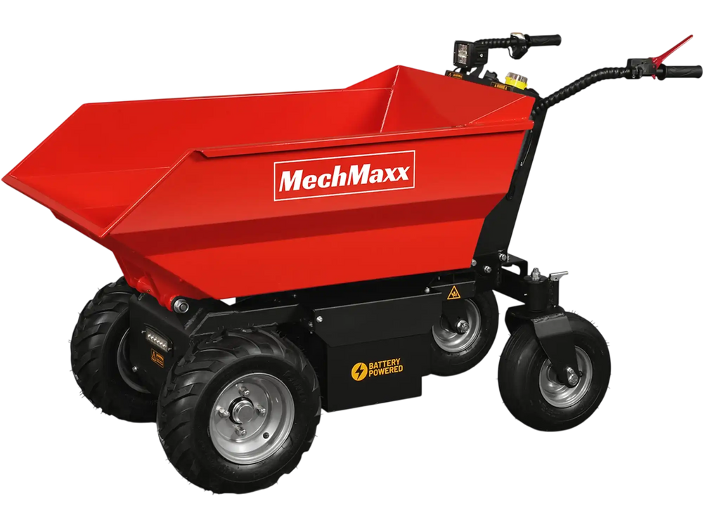 1100lb Loading 1000W DC Motor 48V Battery Powered Hydraulic Tipping Dump Cart,  EH50
