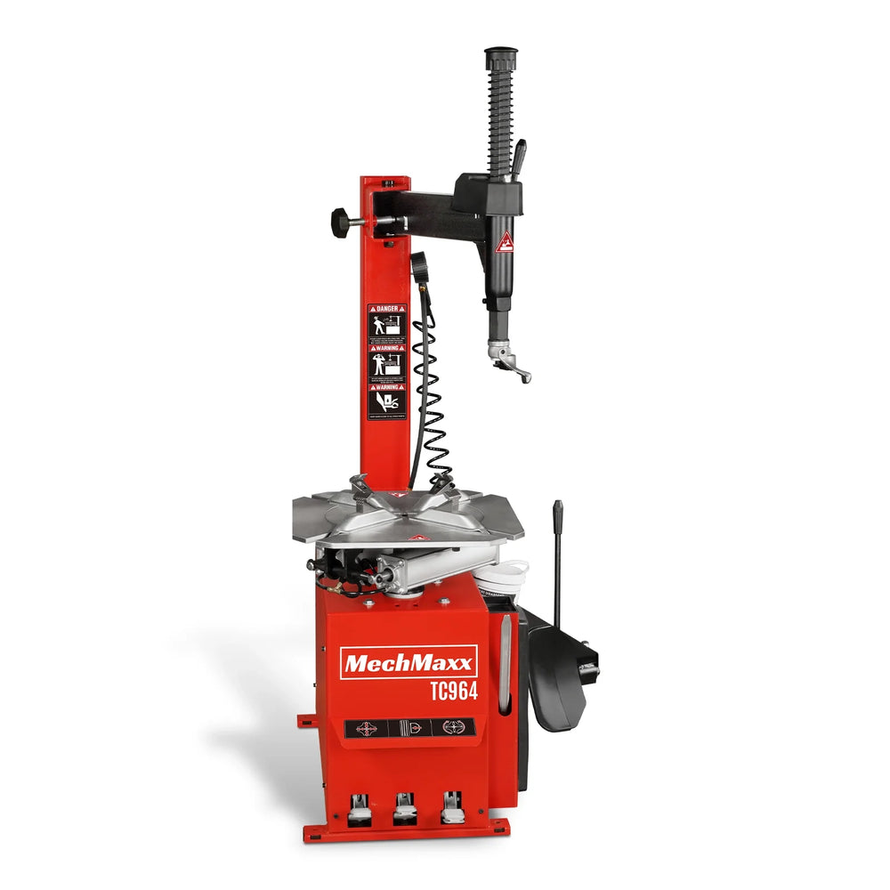 1.5 HP Swing Arm Tire Changer Wheel Balancer Bundle,  TC964,  WB855