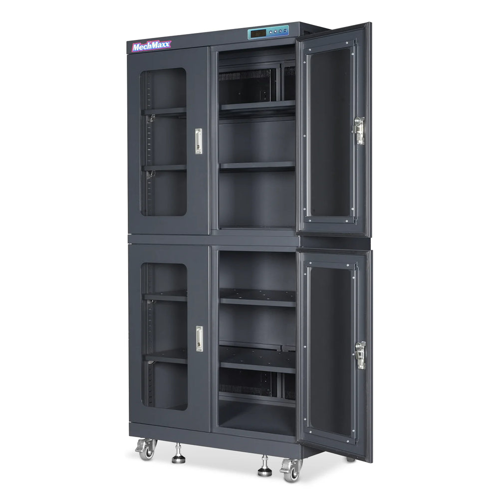 1-10% RH Electronic Dry Cabinet 880L ESD Desiccator Cabinet Ultra-Low Humidity Storage,  EDC880C