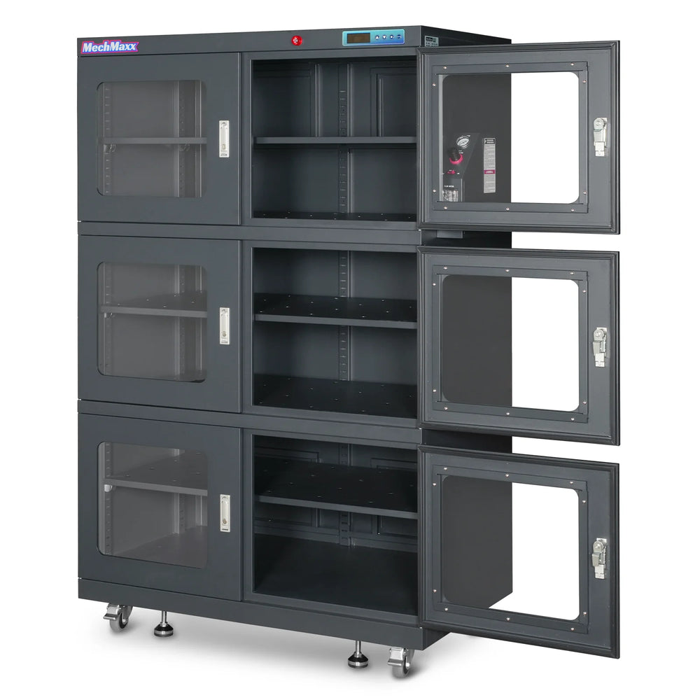 1-60% RH Nitrogen Dry Cabinet 1430L ESD Desiccator Cabinet Low Humidity Storage,  NC1430B-6