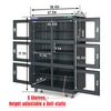 1-60% RH Nitrogen Dry Cabinet 1430L ESD Desiccator Cabinet Low Humidity Storage,  NC1430B-6