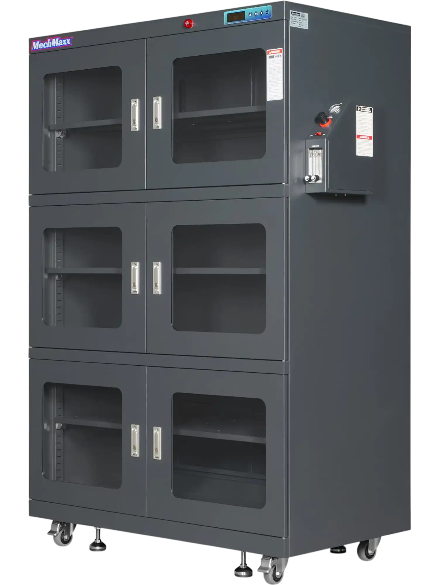 MechMaxx NC1430B-6 Desiccator Cabinet 1430L ESD Nitrogen Dry Low Humidity Storage New