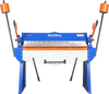 48” Manual Pan and Box Brake - Heavy Duty, Durable Construction, 12 Gauge Mild Steel, 135° Bending Angle, Individual Bending Fingers" PB4812