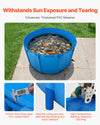 Vevor Round Canvas Fish Pond 818 Gal Above Ground PVC Koi Tank New