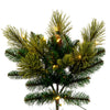 Vickerman Emerald Mixed Fir Artificial Christmas Tree 7.5' x 62" Warm White LED Lights New