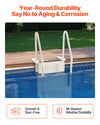 Vevor 4-Step Pool Ladder with Double Handrails Fits 48"-54" Pools 400 lb Capacity New