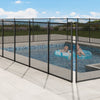 Vevor Pool Fence for Inground Pool 4' x 48' Black 340gms Teslin PVC Mesh Removable New