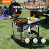 Vevor Portable Kettle Charcoal Grill 21" with Cart for Outdoor Cooking New