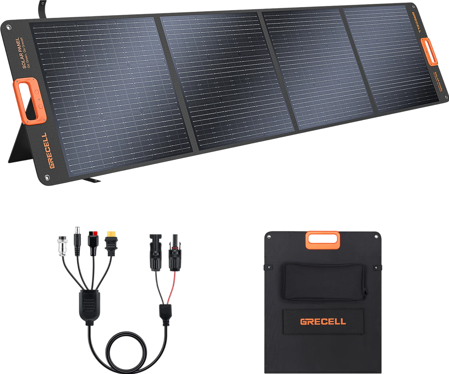 Grecell SP-200 Portable Solar Panel Foldable 200W New