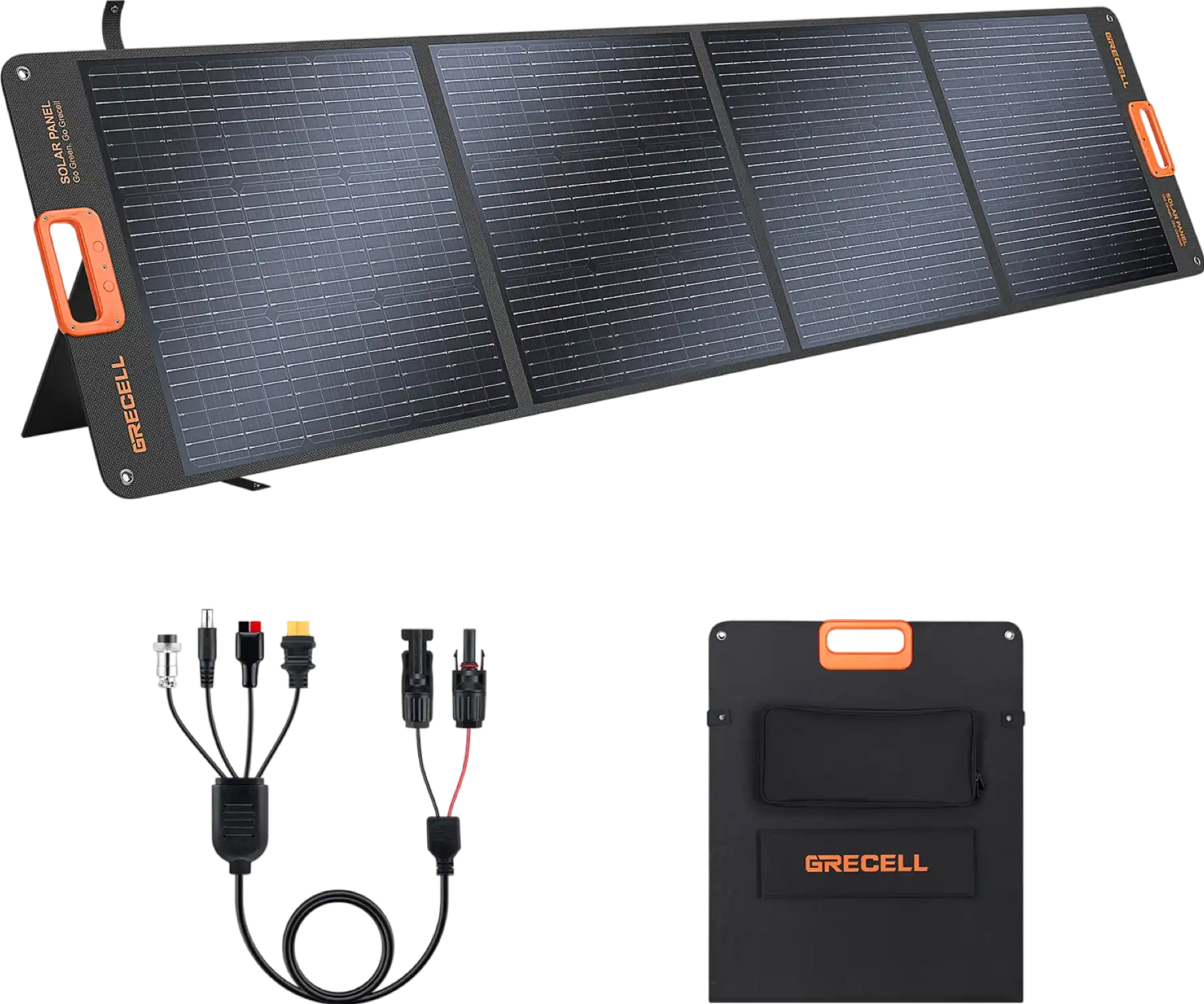 Grecell SP-200 Portable Solar Panel Foldable 200W New