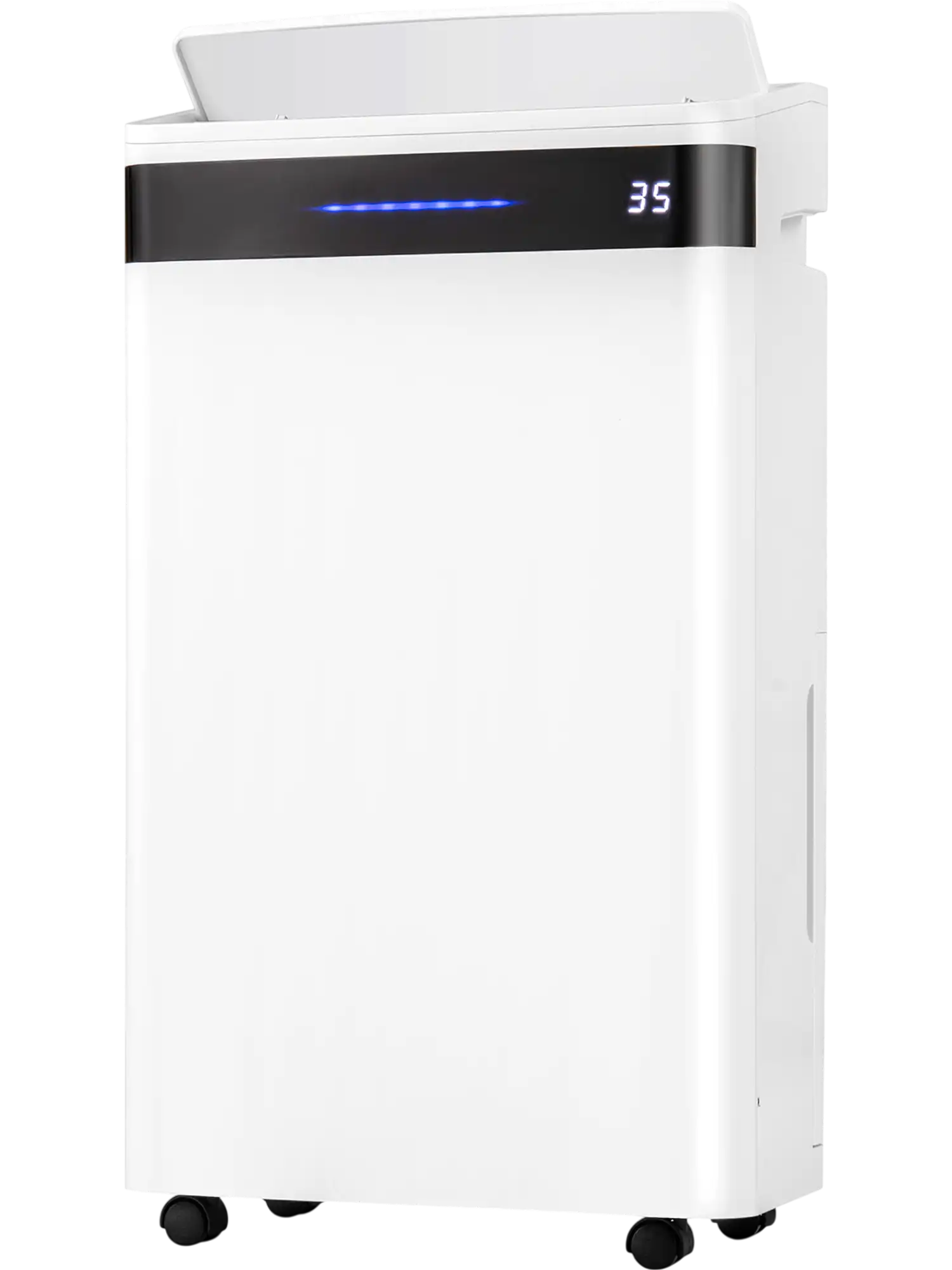 Costway 57 Pint 4500 Sq. Ft. Home Basement Dehumidifier White 958624731 New