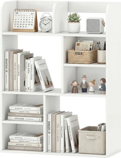 Costway Desktop Display Rack 8-Cube Bookshelf Home Office 94412721 New