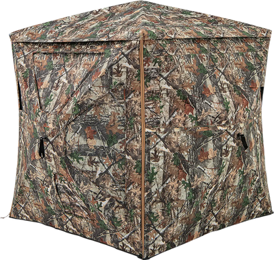 Costway 5-in-1 Detachable Hunting Blind 2-3 Person w/ Skylight 31974658 New