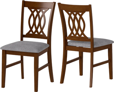 Costway Set of 2 Dining Room Chairs Padded Seat 38627540 New
